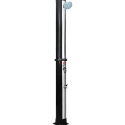 Solopvarmet udendørsbruser med brusehoved og hane 40 l - Solopvarmet Bruser - Solopvarmede Brusere - Home & Living