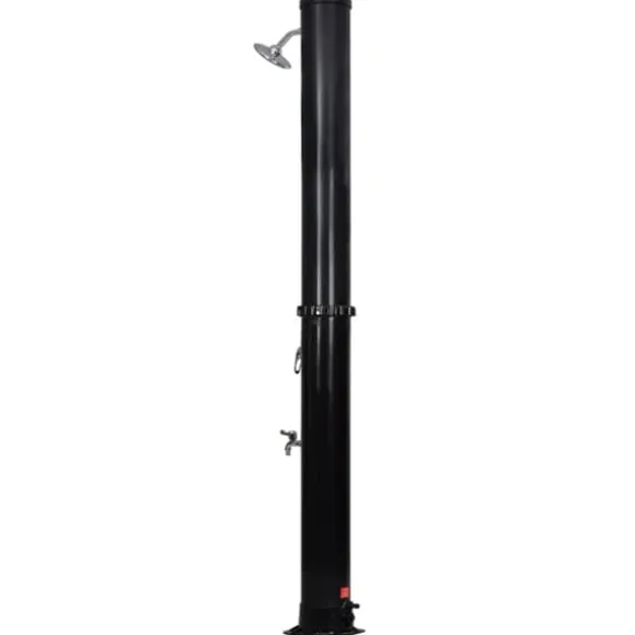 Solopvarmet udendørsbruser med brusehoved og hane 40 l - Solopvarmet Bruser - Solopvarmede Brusere - Home & Living