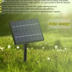 Solpanel Drevet Vandfontænepumpe Akvarium Dam Pool Hjem Have Vandingssæt