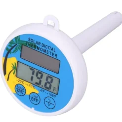 Soltermometer Minimum Maximal Vattentemperatur Display Digital termometer för swimmingpool