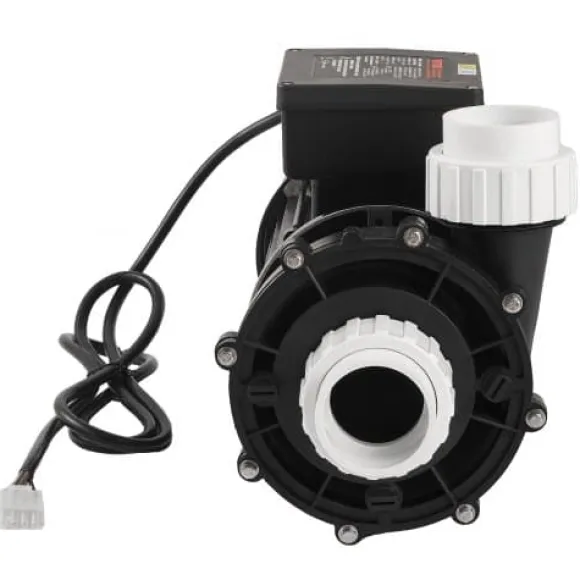 Spa pumpe, dobbelt hastighed, 56-ramme, 2" port, 90° roterende interface, TÜV certificeret