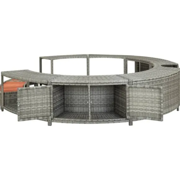 Spakant polyrattan grå - Spakant - Spakanter - Home & Living