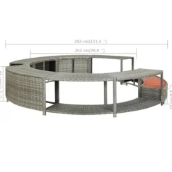 Spakant polyrattan grå - Spakant - Spakanter - Home & Living