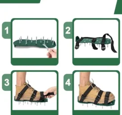 Spike Shoes Plænelufter - Til at lufte græsplænen