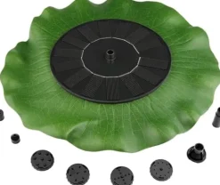 Springvand - Solar Springvand / Vand Springvand Solcelle - 28 cm
