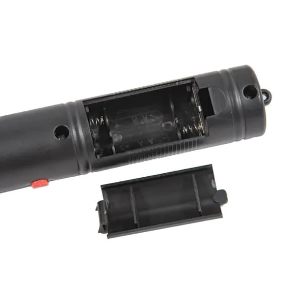 Statisk græs applikator - Elektrostatisk flocking maskine - 5000 V udgang - DC 3 V - ABS - Skridsikkert håndtag, 2 sigter - Sort