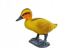 Stående ælling dekorativ havefigur 18 x 13,5 cm
