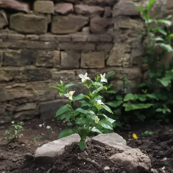 Stjernejasmin - Sæt med 6 - Jasminum 'Officinale' - Højde 25-40cm - ⌀9cm