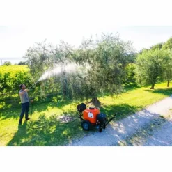 Stocker Trillebør Batteri Pumpe 100l