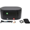 Stort Oppusteligt Isbad, 275L Kapacitet, Holdbart PVC Materiale,sort