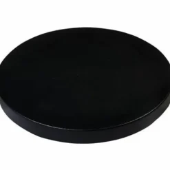 Støtte med hjul til potter Nature Sort polypropylen (Ø 29,2 x 4 cm)
