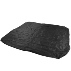 Støvbetræk til udendørs badekar 190 sølvbelagt polyestertaft vandtæt varm kildebetræk firkantet spabad regntæt betræk 210x210x30cm sort