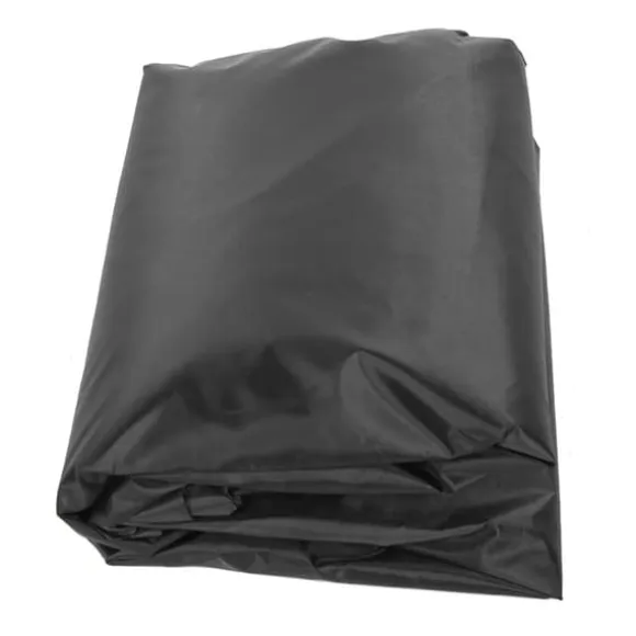 Støvbetræk til udendørs badekar 190 sølvbelagt polyestertaft vandtæt varm kildebetræk firkantet spabad regntæt betræk 210x210x30cm sort