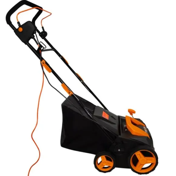 Støvsuger til kunstgræs Tæppe Kunstgræs Støvsuger Græsvask Elektrisk blad/kvistfeje Selvkørende 380mm Udendørs 50L Opsamlingskurv 12m Kabel 12,2kg