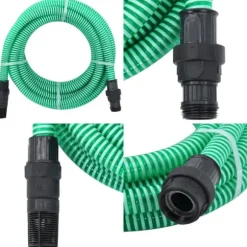 Sugeslange med messingkoblinger 1" 10 m PVC grøn - Sugeslange - Sugeslanger - Home & Living