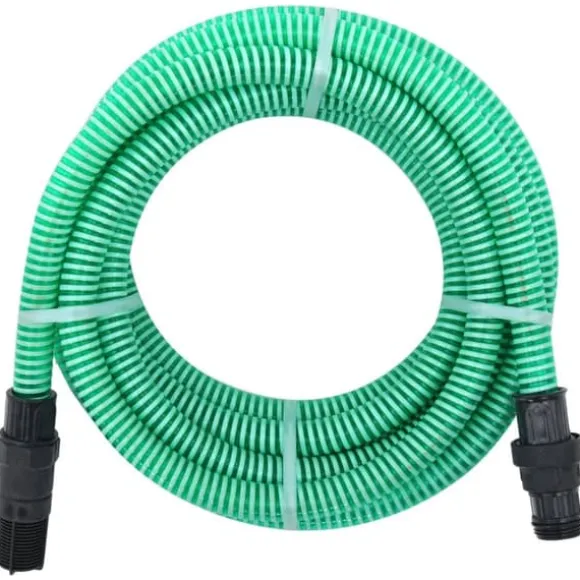 Sugeslange med messingkoblinger 1" 10 m PVC grøn - Sugeslange - Sugeslanger - Home & Living