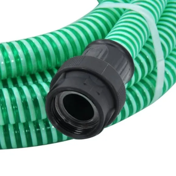 Sugeslange med messingkoblinger 1" 10 m PVC grøn - Sugeslange - Sugeslanger - Home & Living