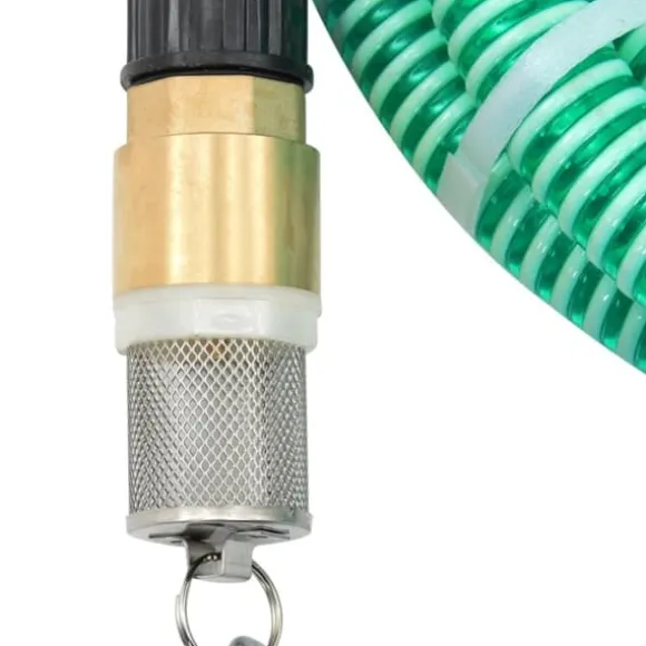 Sugeslange med messingkoblinger 1,1" 25 m PVC grøn - Sugeslange - Sugeslanger - Home & Living