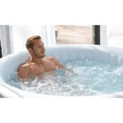 SUNSPA Runt uppblåsbart spa 4 platser
