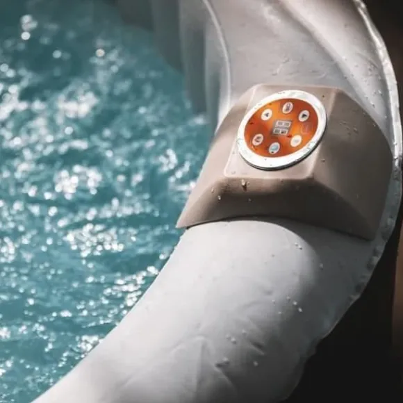 SUNSPA Spa Uppblåsbara runda 6 platser