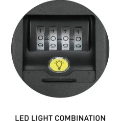 Surflogic Padlock Keyguard Led Light Sort