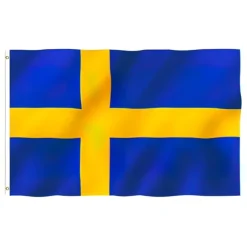 Sverige Flag - 150 x 90 cm