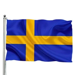 Sverige Flag - 150 x 90 cm