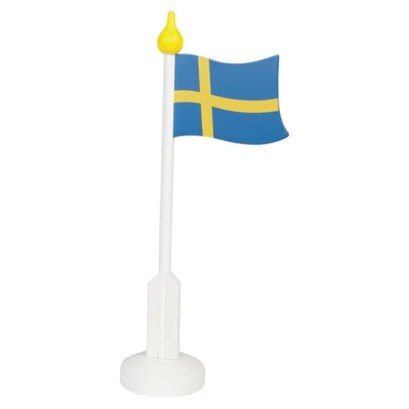 Sverigeflagga / träflagga 37 cm