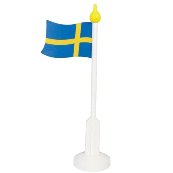 Sverigeflagga / träflagga 37 cm