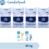 Svømmebassin salt Comfortpool - 80 kg (4 x 20) & WAYS Reparationssæt og teststrimler