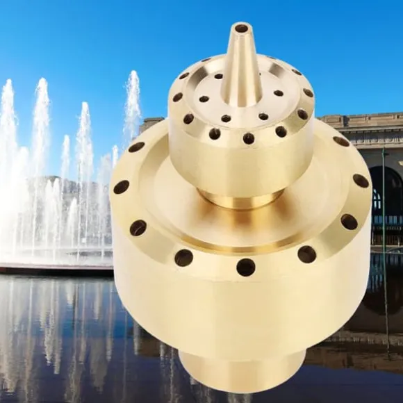 Swimming Pool Spa Kobber Sprøjtedyse Have Vandfontæne Sprinkler Sprøjtehoved Indvendigt gevind DN25