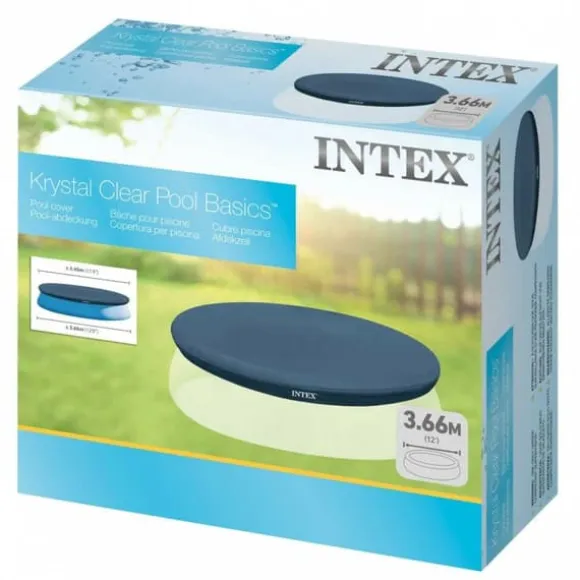 Swimmingpool Cover Intex 28022 EASY SET 366 x 20 x 366 cm
