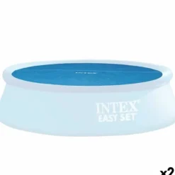 Swimmingpool Cover Intex 29023 EASY SET/METAL FRAME Ø 448 cm 419 x 419 cm