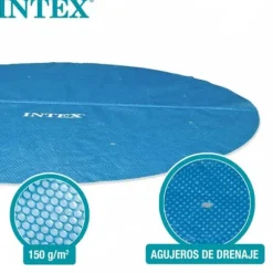 Swimmingpool Cover Intex 29023 EASY SET/METAL FRAME Ø 448 cm 419 x 419 cm