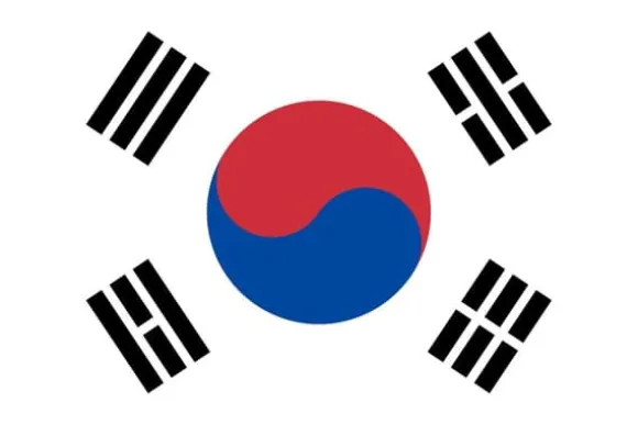 Sydkoreanske flag