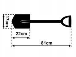 TACTICAL SAPERKA V-PLUS 600mm VR-7407 VERKATTO