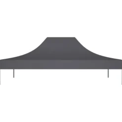 Tag til festtelt 4x3 m 270 g/m² antracitgrå - Tag Til Festtelt - Tage Til Festtelte - Home & Living