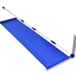 Tagrydningsskovl, 20/640 cm, Sølv og Marineblå
