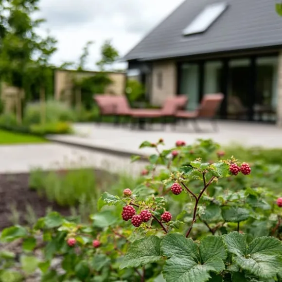Taybær - Sæt med 3 - Rubus 'Tayberry' - Højde 25-40cm - ⌀9cm