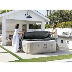 Termoovertræk - INTEX - PureSpa Square - 4 pladser - Forhindrer varmetab
