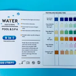 Teststrimler til vandkvalitet i poolen - 100 stk.