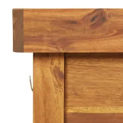 The Living Store arbejdsbord til haven med zinktop massivt akacietræ - Planteborde