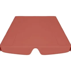 The Living Store baldakin til havegynge 188/168x145/110 cm terrakottafarvet - Festtelte & havepavilloner – tage