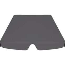 The Living Store baldakin til havegynge 188/168x145/110 cm antracitgrå - Festtelte & havepavilloner – tage