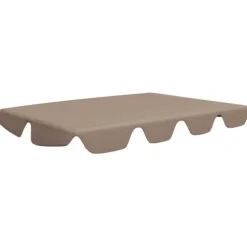 The Living Store baldakin til havegynge 188/168x145/110 cm gråbrun - Festtelte & havepavilloner – tage