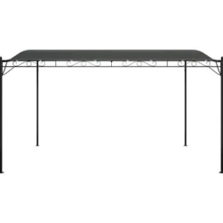 The Living Store baldakin 4x3 m 180 g/m² stof og stål antracitgrå - Festtelte & havepavilloner