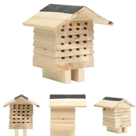 The Living Store bihotel 22x20x20 cm massivt fyrretræ - Huse & bure til små dyr