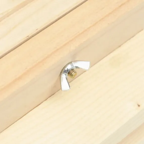 The Living Store bihotel 22x20x20 cm massivt fyrretræ - Huse & bure til små dyr