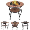 The Living Store bålfad mosaik 68 cm keramik terracottafarvet - Ildsteder
