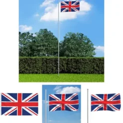 The Living Store britisk flag 90x150 cm - Flag & vimpler